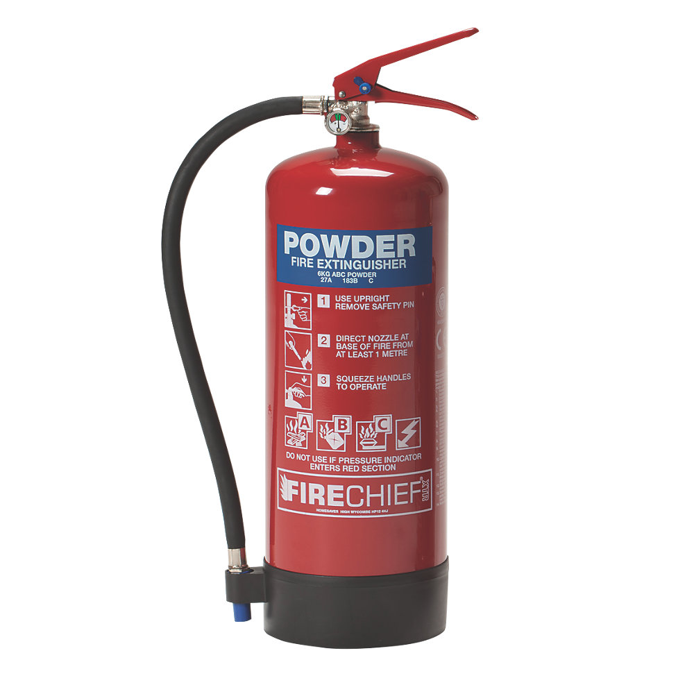 Dry Powder Fire Extinguisher 6kg AWS Ltd
