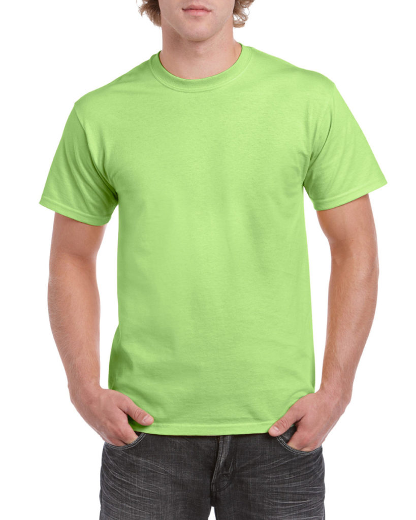 Gildan Men's Heavy Cotton T-Shirt - Antique Irish Green - 2XL - View #2