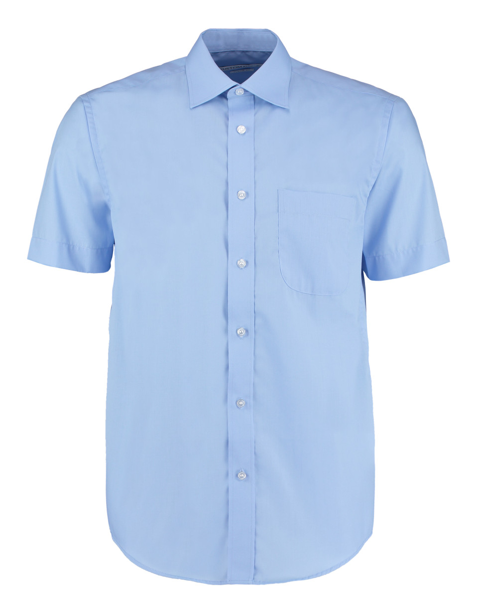 KK102 CLassic Fit Short Sleeve Business Shirt - AWS Ltd